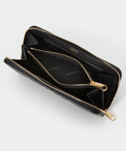 BURBERRY(バーバリー)/バーバリー BURBERRY 8062340 長財布 LS LOLA ZIP WALLET QXC レディース 財布 キルティングレザー ローラ モノグラム プ/img08