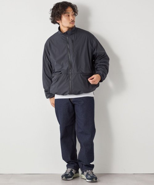 SHIPS any: 〈軽量・撥水・防風〉PERTEX(R) トラックジャケット (セットアップ対応)◇ 撥水 防風〉PERTEX セットアップ対応 QUAMTUM SHIPS トラックパンツ ◆〈軽量