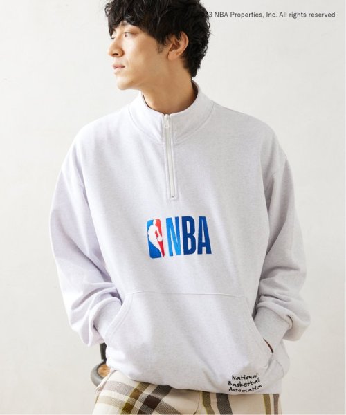 JOURNAL STANDARD relume Men's(ジャーナルスタンダード　レリューム　メンズ)/【Off The Court by NBA】別注 ロゴハーフジッププルオーバースウェット/img07