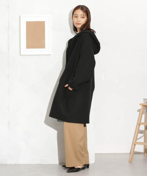 スーパー140ウールリバーフードコート 