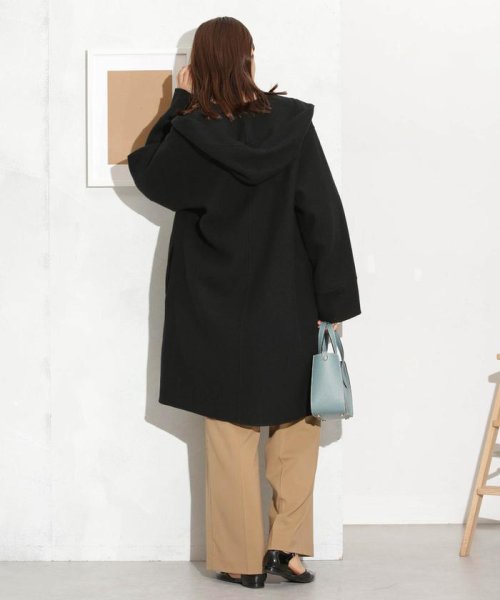 スーパー140ウールリバーフードコート 