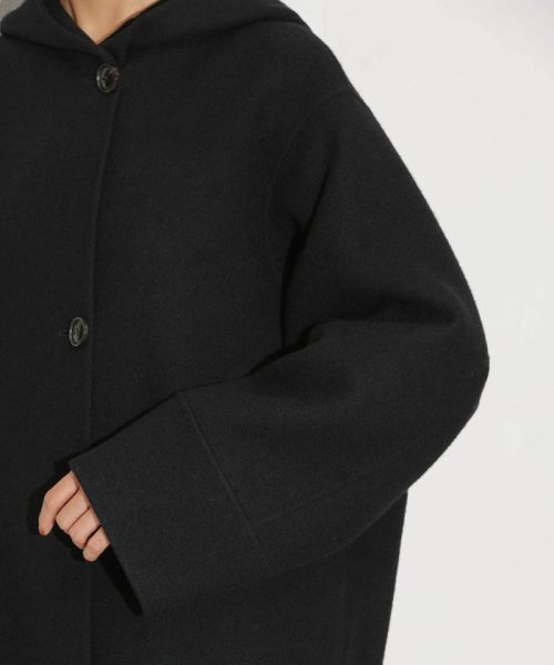 スーパー140ウールリバーフードコート 