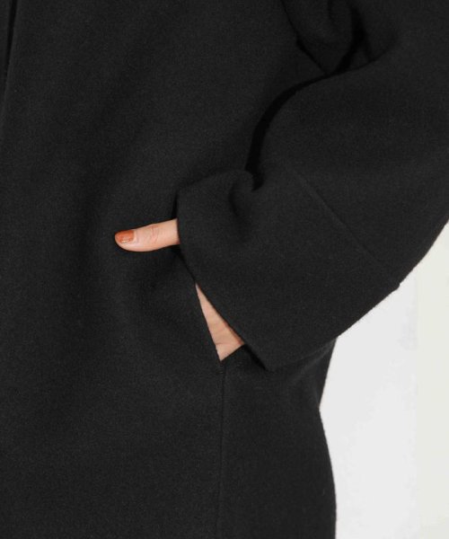 スーパー140ウールリバーフードコート 