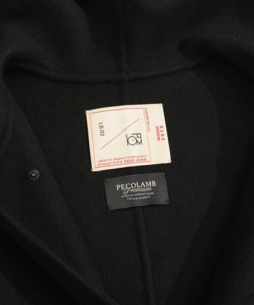 スーパー140ウールリバーフードコート 