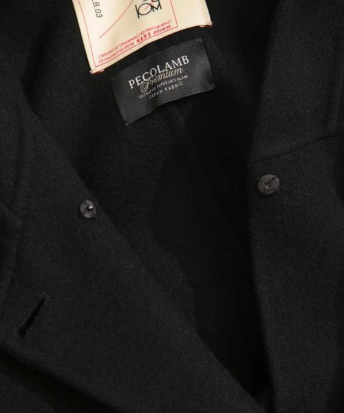 スーパー140ウールリバーフードコート 