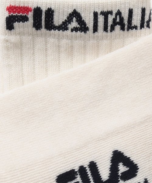 FILA socks Mens(フィラ　ソックス　メンズ)/足底パイル リブソックス 2足組 メンズ/img02