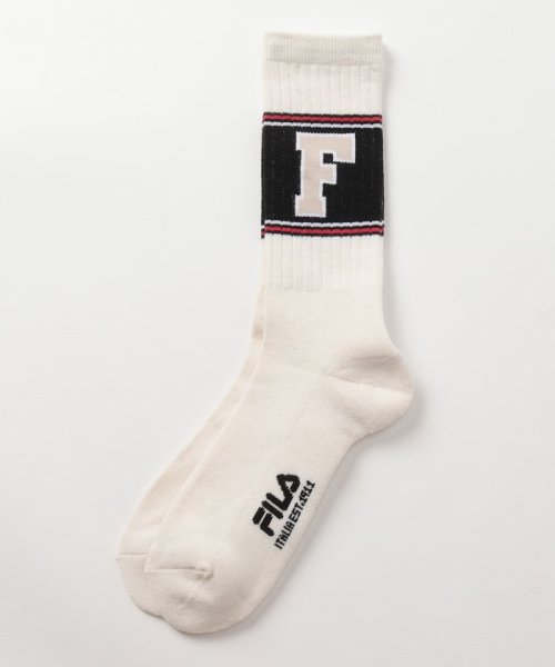 FILA socks Mens(フィラ　ソックス　メンズ)/カレッジ風 ソックス 2足組 メンズ/img01