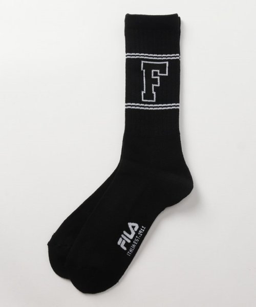 FILA socks Mens(フィラ　ソックス　メンズ)/カレッジ風 ソックス 2足組 メンズ/img02