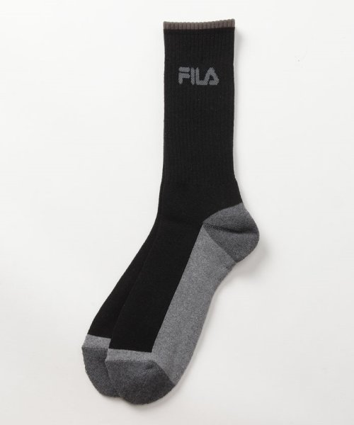 FILA socks Mens(フィラ　ソックス　メンズ)/暖か快適 ソックス 3足組 メンズ/img02