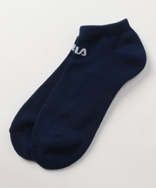 FILA socks Mens(フィラ　ソックス　メンズ)/ロゴ アンクルソックス 3足組 メンズ/img02