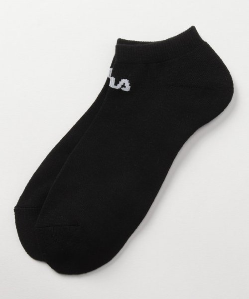 FILA socks Mens(フィラ　ソックス　メンズ)/ロゴ アンクルソックス 3足組 メンズ/img04