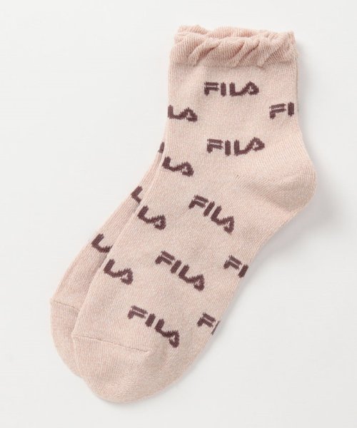 FILA socks Ladies(フィラ　ソックス　レディース)/ロゴ総柄 ソックス 3足組 レディース/img02
