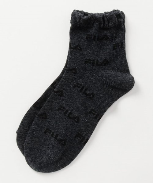 FILA socks Ladies(フィラ　ソックス　レディース)/ロゴ総柄 ソックス 3足組 レディース/img03