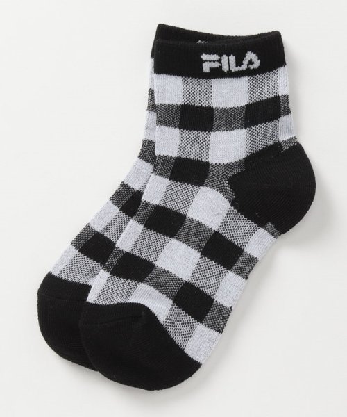 FILA socks Kids(フィラ　ソックス　キッズ)/【キッズ】柄 ショートソックス 3足組 ガールズ/img02