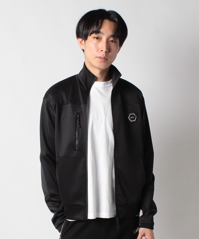 LOUIS SLIM TECH ZIP TRACK JACKET