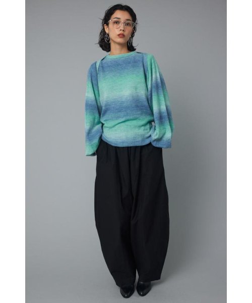 HeRIN.CYE(ヘリンドットサイ)/Many way gradation tops/img01