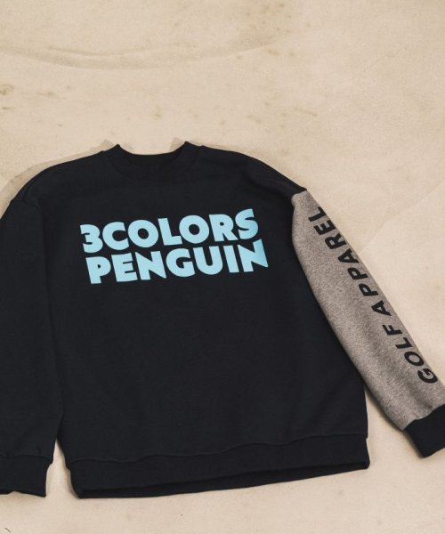 Munsingwear(マンシングウェア)/【Web限定】【ENVOY｜3Colors Penguin Logo】裏毛ジャージクルーネックスエットシャツ【アウトレット】/img01