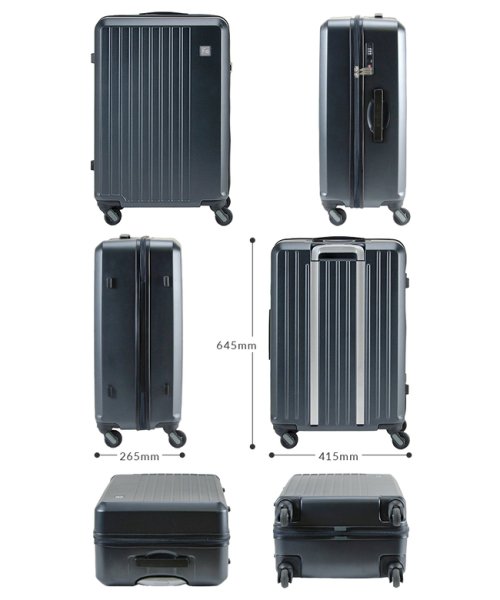 FREQUENTER(フリクエンター)/フリクエンター リエーヴェ スーツケース Mサイズ 53L 軽量 中型 静音キャスター キャリーケース キャリーバッグ FREQUENTER 1－252/img05