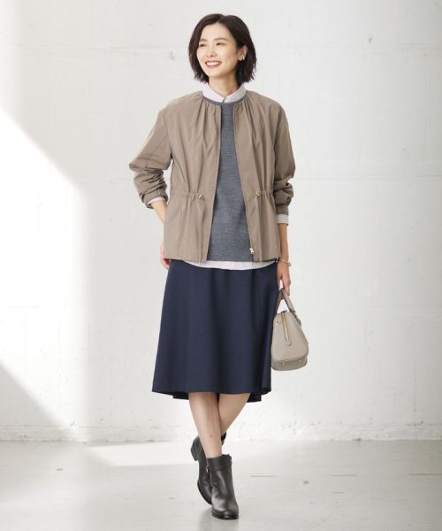 J.PRESS LADIES（LARGE SIZE）(J．プレス　レディス（大きいサイズ）)/【洗える】LANATEC シャークスキン&ヘリンボーン スカート/img09