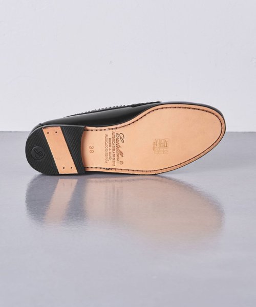 【別注】＜CASTELLANO ＞ベルト スタッズ ローファー あらかじめご了承ください ＜CASTELLANO カステラーノ