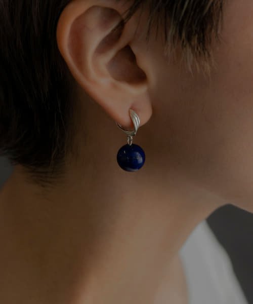 SMELLY(スメリー)/SMELLY so’　lapis lazuli  earring/img01