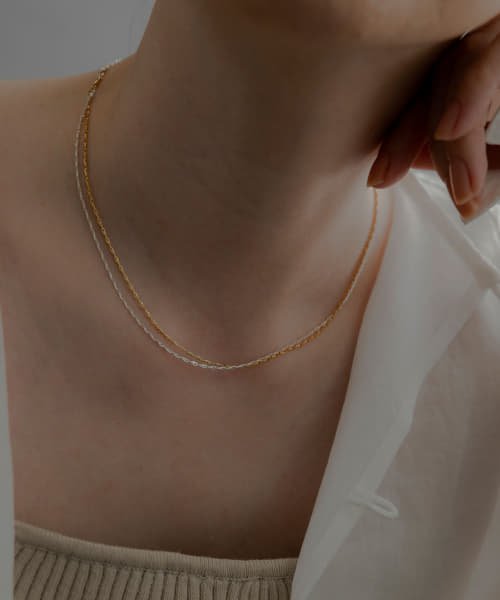 SMELLY(スメリー)/SMELLY so’　slim chain necklace/img03