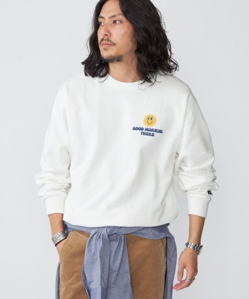 SHIPS MEN(シップス　メン)/*【SHIPS別注】RUSSELL ATHLETIC: カレッジ/モチーフ プリント スウェット/img11