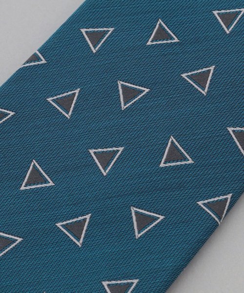 【日本製】西陣ネクタイ_小紋柄 枷染め