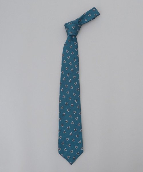 【日本製】西陣ネクタイ_小紋柄 枷染め