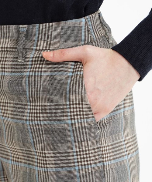 ウォッシャブルウールワイドパンツ 