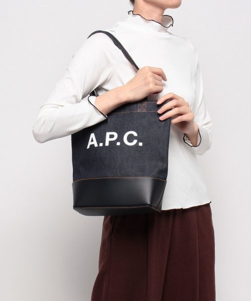 A.P.C.(アーペーセー)/【A.P.C】アーペーセー　トートバッグ Axelle Small M61568CODDP/img05