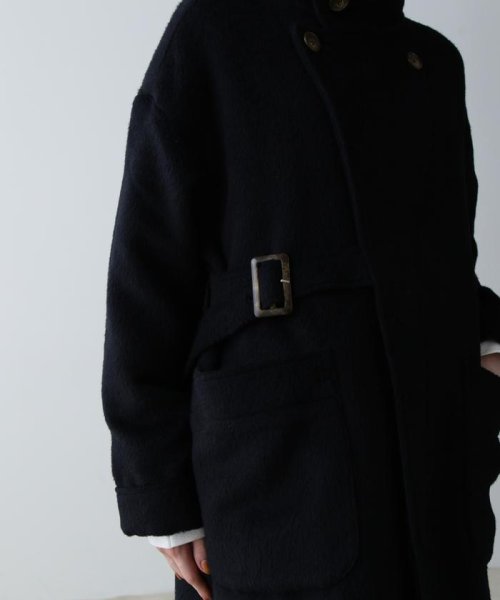 AVIREX(AVIREX)/SLIVER KNIT LONG COAT/スライバーニット ロングコート/img12