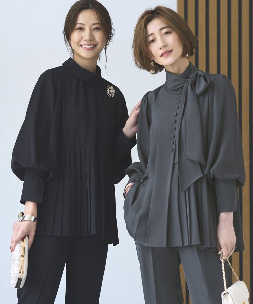 選べるデザインクラシカルムード・パンツセットアップ(PA1257) MYK1318347502(10139円)