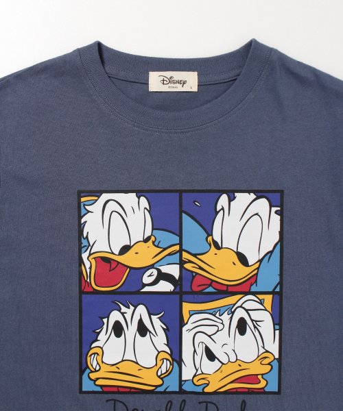 DISNEY(DISNEY)/【DISNEY/ディズニー】天竺7分袖 プリント Tシャツ/img03