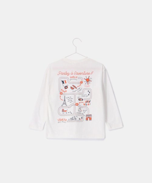 ROPE' PICNIC　KIDS(ロぺピクニックキッズ)/【BOYS】迷路プリントロングTシャツ/img15