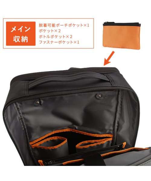 IS/IT ビジネスリュック ビジネスバッグ 1WAY A4 PC収納 就活バッグ 通勤 合皮 イズイット×マイナビ 975712 　　　　　 ファスナーポケット　　　　　 ｜背側 内側 N2142573734(16269円)