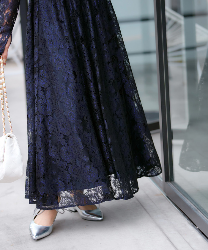 VIS DRESS】総レースバックオープンワンピース(505599949) | ビス(VIS
