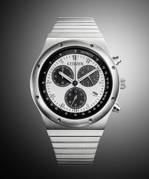 CITIZEN COLLECTION RECORD LABEL(CITIZEN COLLECTION RECORD LABEL)/RECORD LABEL エコ・ドライブ 1984 chronograph 特定店取扱いモデル ホワイト/img07