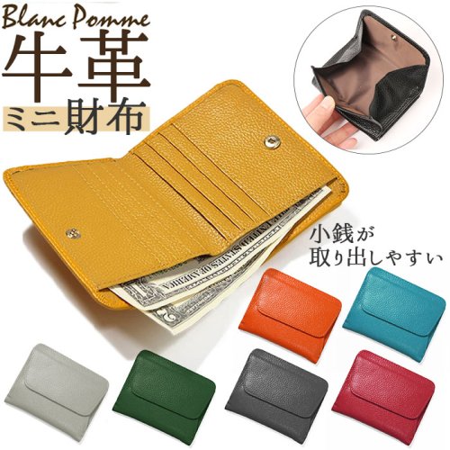BACKYARD FAMILY(バックヤードファミリー)/Blanc Pomme 二つ折りボックス型ミニ財布/img01