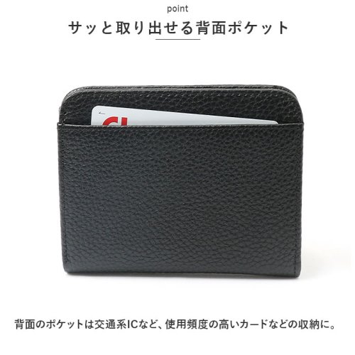 BACKYARD FAMILY(バックヤードファミリー)/Blanc Pomme 二つ折りボックス型ミニ財布/img07