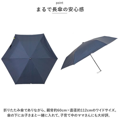 BACKYARD FAMILY(バックヤードファミリー)/ゼロアンド －0＆ 晴雨兼用 折りたたみ傘/img07