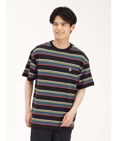 CHUMS(チャムス)/OVERSIZED BOOBY BORDER PIQUE T－SHIRT (オーバーサイズド ボーダー ヒ)/img02