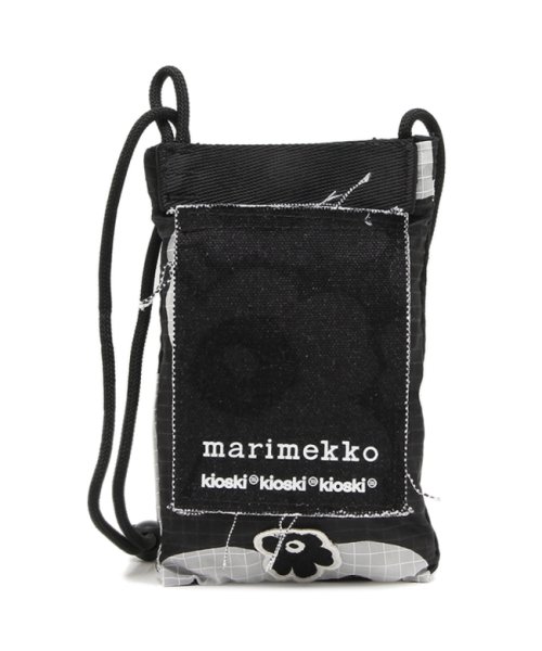 Marimekko(マリメッコ)/マリメッコ ショルダーバッグ ファニー ロゴ ブラック レディース MARIMEKKO 092211 992/img05