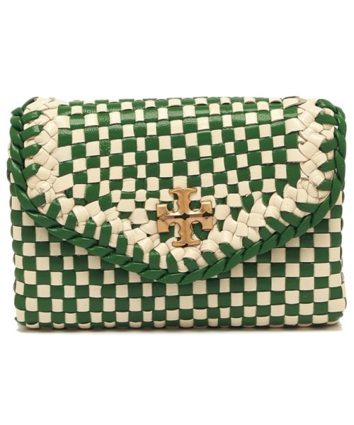 TORY BURCH(トリーバーチ)/トリーバーチ 二つ折り財布 マックグロー ミニ財布 グリーン レディース TORY BURCH 148805 300/img05