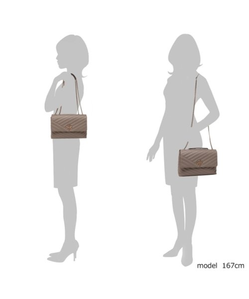 トリーバーチ ショルダーバッグ キラ グレー レディース TORY BURCH 90446 082 TORY BURCH トリーバーチ ショルダーバッグ キラ グレー レディース