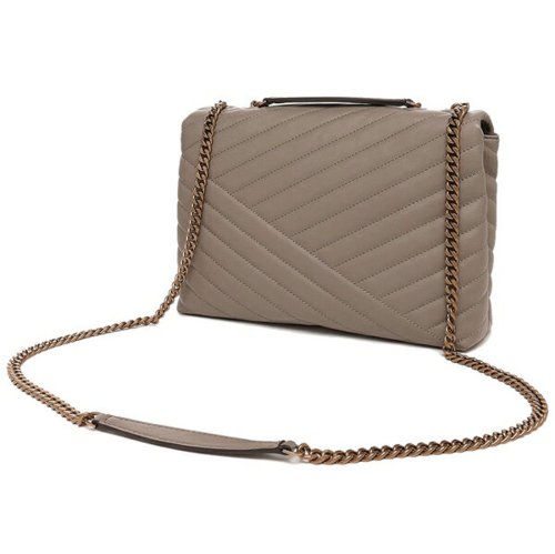 トリーバーチ ショルダーバッグ キラ グレー レディース TORY BURCH 90446 082 TORY BURCH トリーバーチ ショルダーバッグ キラ グレー レディース