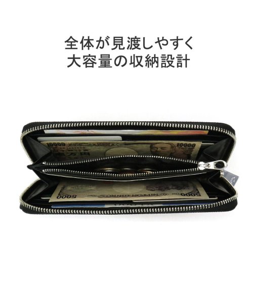 aniary(アニアリ)/正規取扱店 アニアリ 長財布 aniary Wave Leather Zip Bill Holder L ラウンドL 本革 大容量 日本製 16－20019/img04