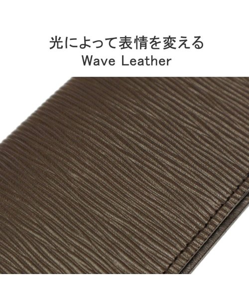 aniary(アニアリ)/正規取扱店 アニアリ カードケース aniary Wave Leather Card Case 名刺入れ 二つ折り 本革 スリム 日本製  16－20020/img03