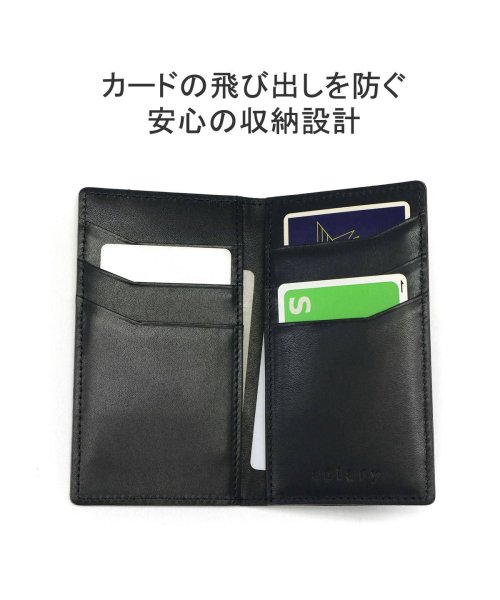 aniary(アニアリ)/正規取扱店 アニアリ カードケース aniary Wave Leather Card Case 名刺入れ 二つ折り 本革 スリム 日本製  16－20020/img04