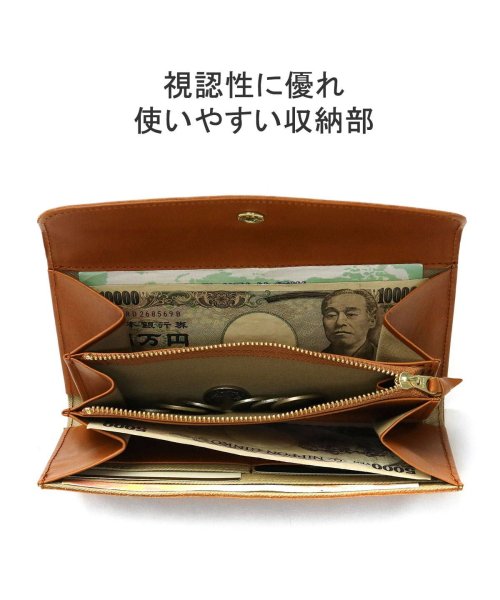 クレドラン 長財布 CLEDRAN COMPE SLIM LONG WALLET 財布 ロングウォレット 本革 大容量 小銭入れ かぶせ 日本製 CL－3589 COMPE LONG WALLET